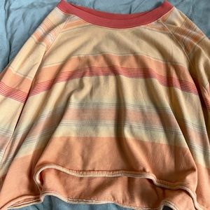 We the Free striped Baja long sleeve shirt!